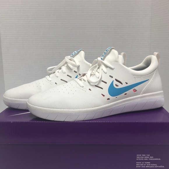 Nike SB Nyjah Free Skateboarding Shoes AA4272-101 Size 10 - Picture 1 of 8
